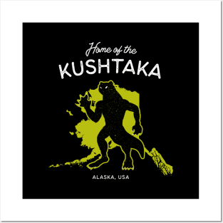 Home of the Kushtaka - Alaska, USA Cryptid Posters and Art